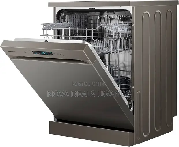 Hisense Freestanding Dishwasher, 13 Place Settings, 8 Programs - 1