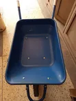 Wheelbarrow - 1.6mm Hard Tray, Rubber Tyre - 1