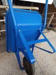Wheelbarrow - 1.6mm Hard Tray, Rubber Tyre - 2