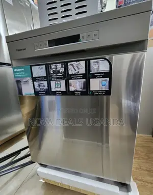 Hisense Dishwasher Stainless Steel, 8 Programs, 15 Place Settings