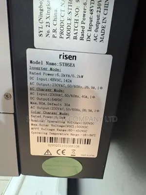 Risen STH6EA 6.2kVA Hybrid Solar Inverter with MPPT