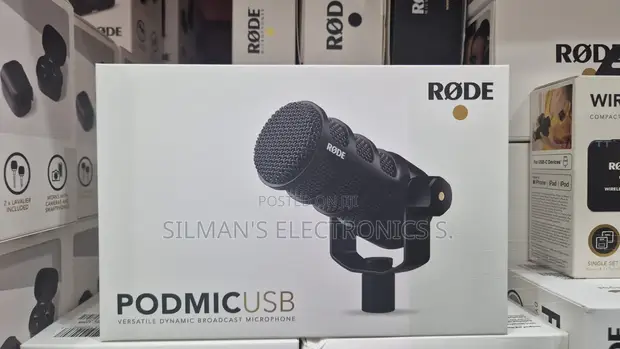 Brand New Rode Podmic USB Black - 1