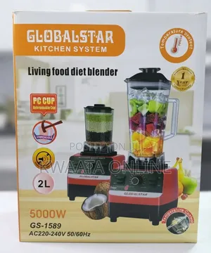 Globalstar GS-1589 2L Heavy Duty Commercial Blender