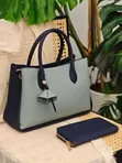 2-in-1 Chrisbella Handbag and Wallet Set - 3