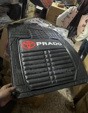 3D TPE Car Floor Mats for Toyota Land Cruiser - Black