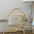 Small Quilted Square Box Bag for Women - 2
