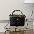 Small Quilted Square Box Bag for Women - 3