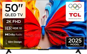 Brand New TCL 50 Inch QLED Smart TV with Google TV & Dolby Audio