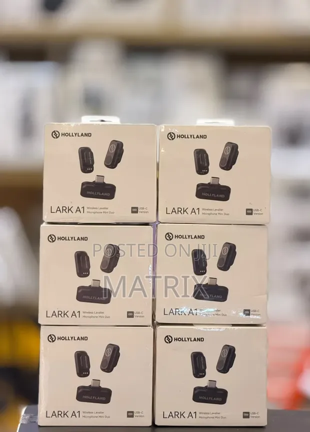Hollyland Lark A1 Wireless Lavalier Mic Duo (USB-C) - 1