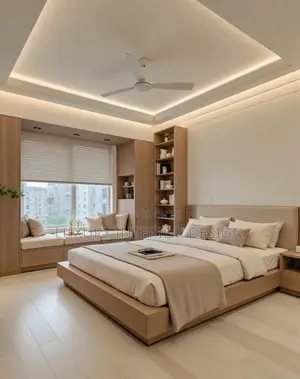 Modern Gypsum Ceiling Design for Living Room & Master Bedroom