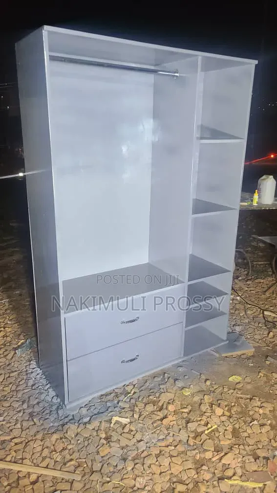Brand New Gray Open Closet System - 4x6ft - 1
