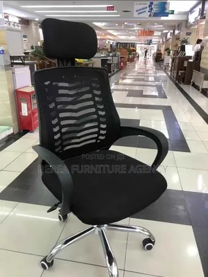 High Back Mesh Office Chair with Headrest