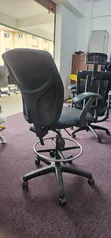 Adjustable Counter Leather Office Chair - 2