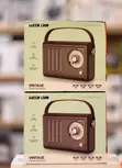 Green Lion Vintage Radio Speaker with Bluetooth, USB, Aux, FM - 1