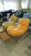 Single Sofa Lazy Leisure Recliner Home Light Luxury Rocking - 1