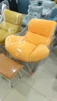 Single Sofa Lazy Leisure Recliner Home Light Luxury Rocking - 2