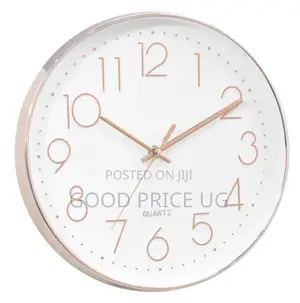 Modern Rose Gold Wall Clock