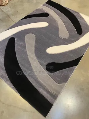 Curve Medium Carpets Gray 150cm x 220cm