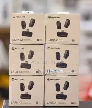 Hollyland Lark A1 Wireless Lavalier Mic, Dual USB-C