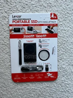 Lexar 1TB Portable External SSD SL500