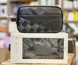 Levelo Poche Pouch Bag with LVL Signature Logo, 3 Zippers - 3