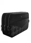 Levelo Poche Pouch Bag with LVL Signature Logo, 3 Zippers - 4