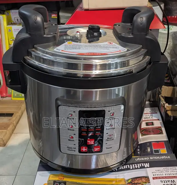 Commercial Electric Pressure Cooker 21L - 1