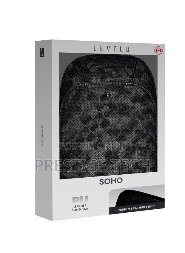 Levelo Soho Leather Sling Bag / Cross Bag - 1