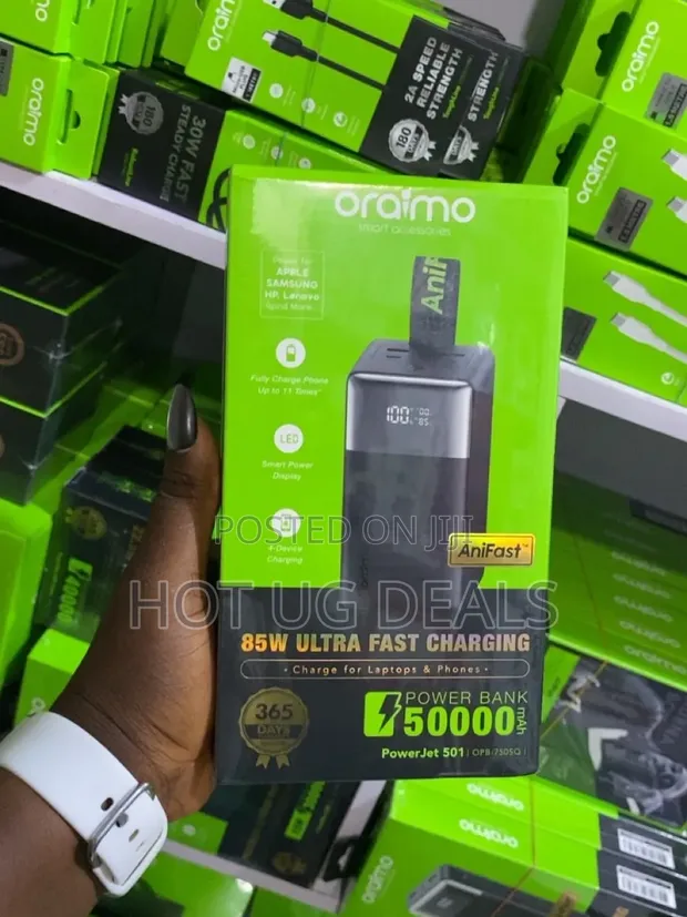 Oraimo PowerJet 501 50000mAh 85W Fast Charging Power Bank - 1