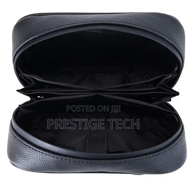 Levelo Lino Tech Organizer Pouch - Black - 1