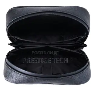 Levelo Lino Tech Organizer Pouch - Black