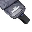 Porodo Cross Body Sling Bag with Fingerprint Lock & USB Charging - 4