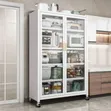 Kitchen Sideboard Pantry Cabinet - 1