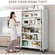Kitchen Sideboard Pantry Cabinet - 5