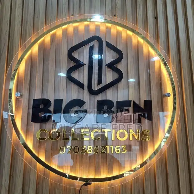 3D Wall Lighting Signage - 1