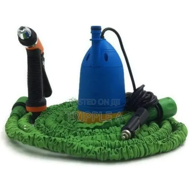Portable 12V High Pressure Car Washing Tool Set - 1