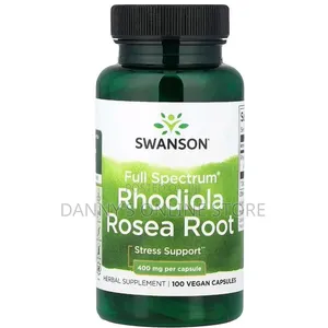Swanson Full Spectrum Rhodiola Rosea Root, 400mg, 100 Capsules