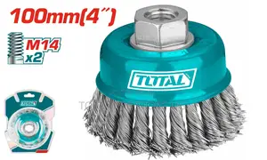 Wire Cup Brush 100mm (M14x2 Thread)