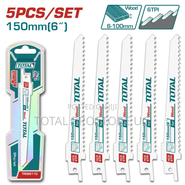Reciprocating Saw Blades for Wood 150mm (6") - 1