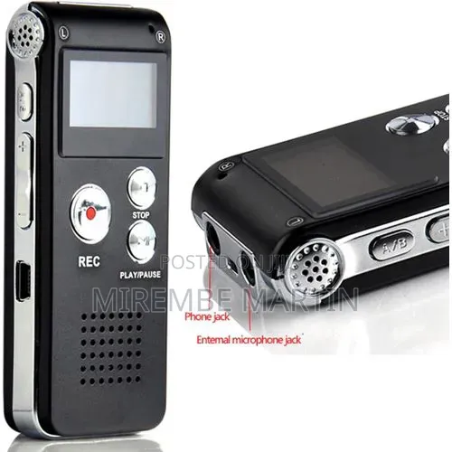Multifunctional Rechargeable 8GB Digital Voice Recorder - 1