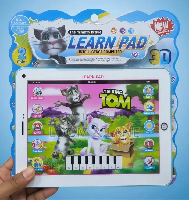 Talking Tom 3D Learn Pad Educational Tablet for Kids - 1