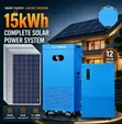 15kWh 10kVA 48V Dyness Hybrid Complete Solar System - 1