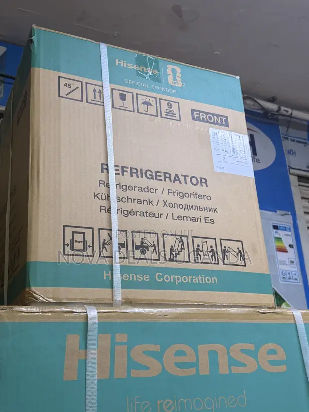 Hisense 60L Mini Bar Refrigerator, Silver - 1