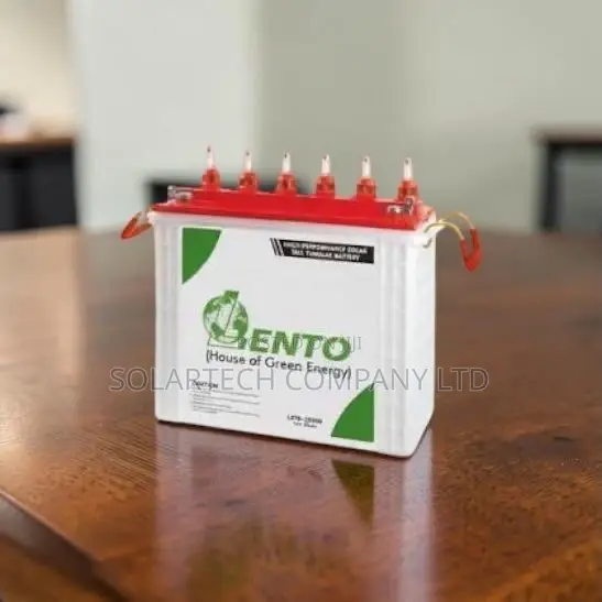 Premium Lento 12V 200Ah Tubular Lead Acid Battery - 1