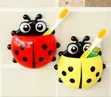 Ladybug Shaped Toothbrush Holder with Suction Cup - 2