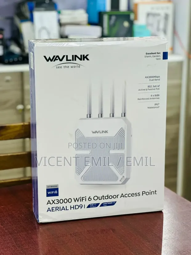 Wavlink AX3000 WiFi 6 Outdoor Access Point (HD9I) - 1