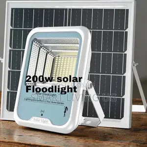 200W Solar Security Floodlight - Super Bright Outdoor LED