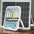 200W Solar Security Floodlight - Super Bright Outdoor LED - 1