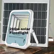 200W Solar Security Floodlight - Super Bright Outdoor LED - 2