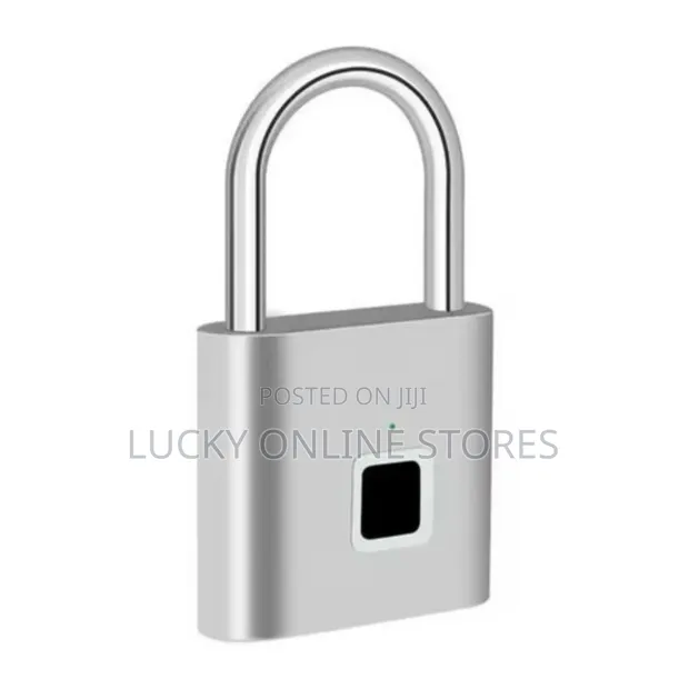 USB Rechargeable Fingerprint Padlock - 1
